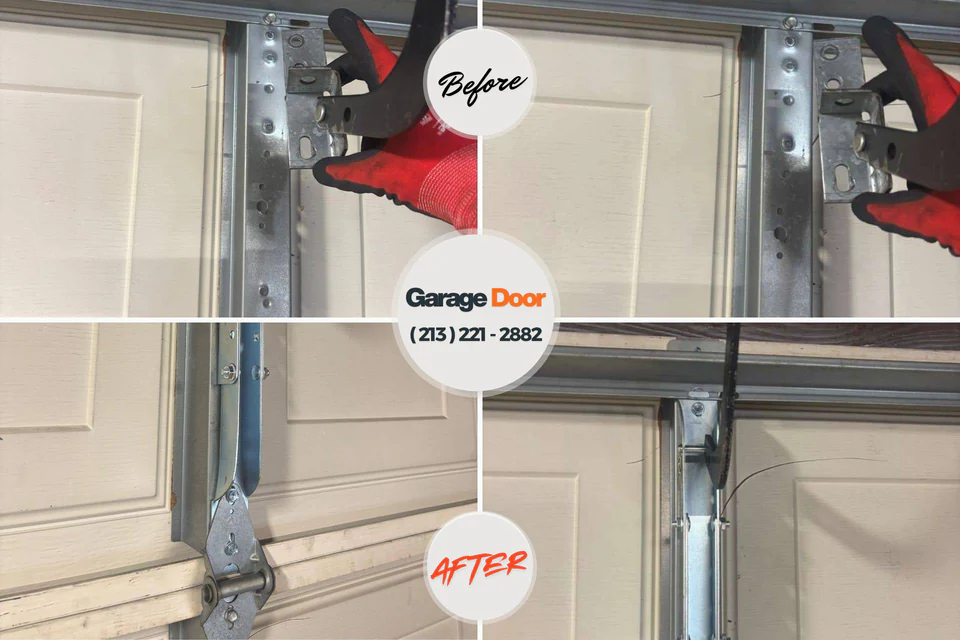 Before and after: garage door repair near me Wiggins